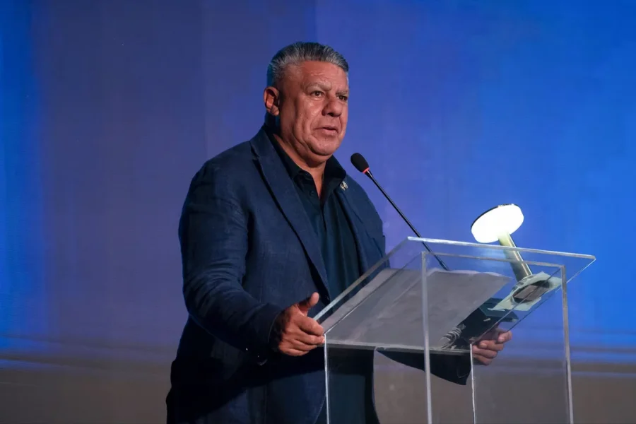 El presidente de la AFA, Claudio &ldquo;Chiqui&rdquo; Tapia.