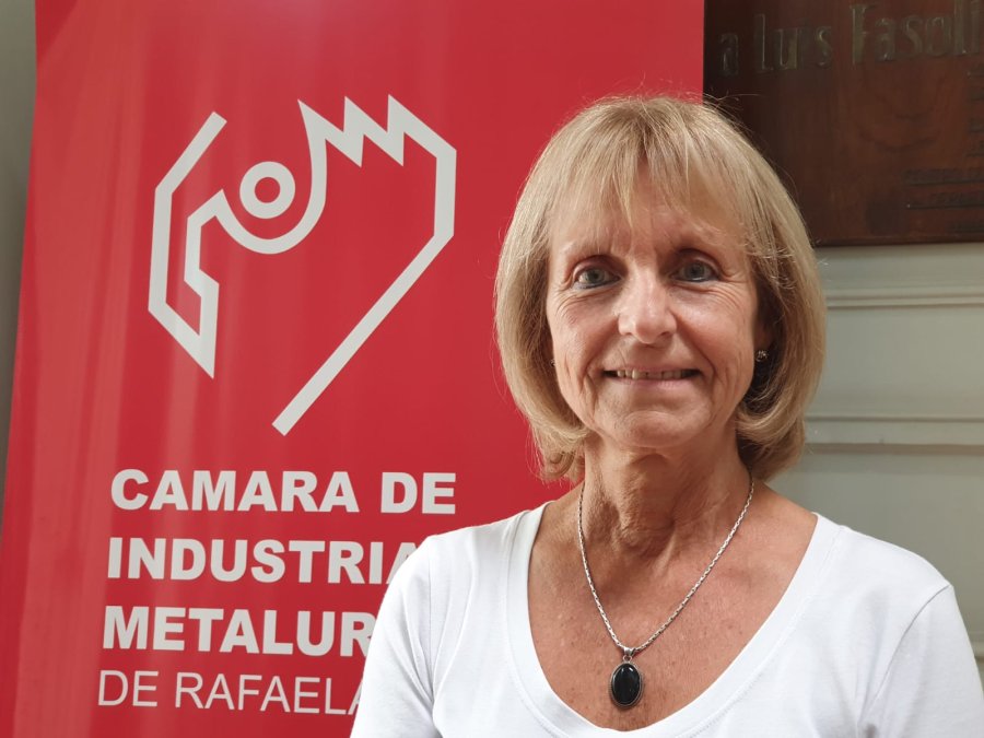 Graciela Acastello, actual presidenta de la C&aacute;mara de Industriales Metal&uacute;rgicos de Rafaela. (FOTO ARCHIVO)