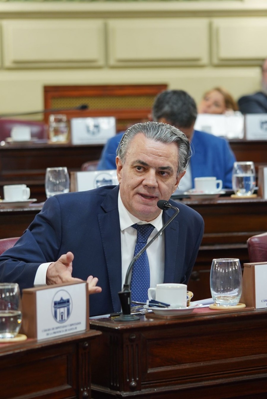 El diputado provincial del Frente Unidos, Rub&eacute;n Galassi.