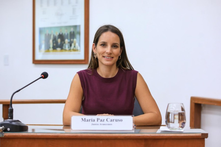 La concejal Mar&iacute;a Paz Caruso.