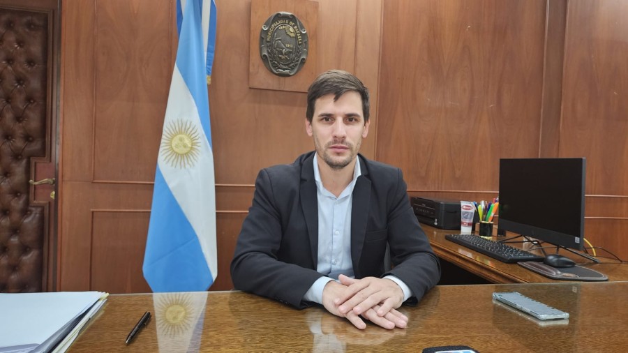 El intendente Leonardo Viotti.