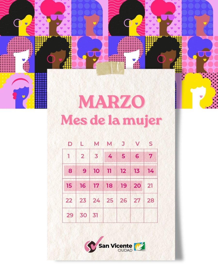Marzo mes destinado a reconocer y agasajar a las mujeres.