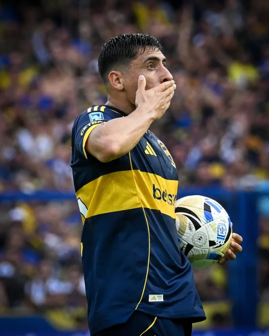 VIENE DE CONVERTIR. El uruguayo Miguel Merentiel.