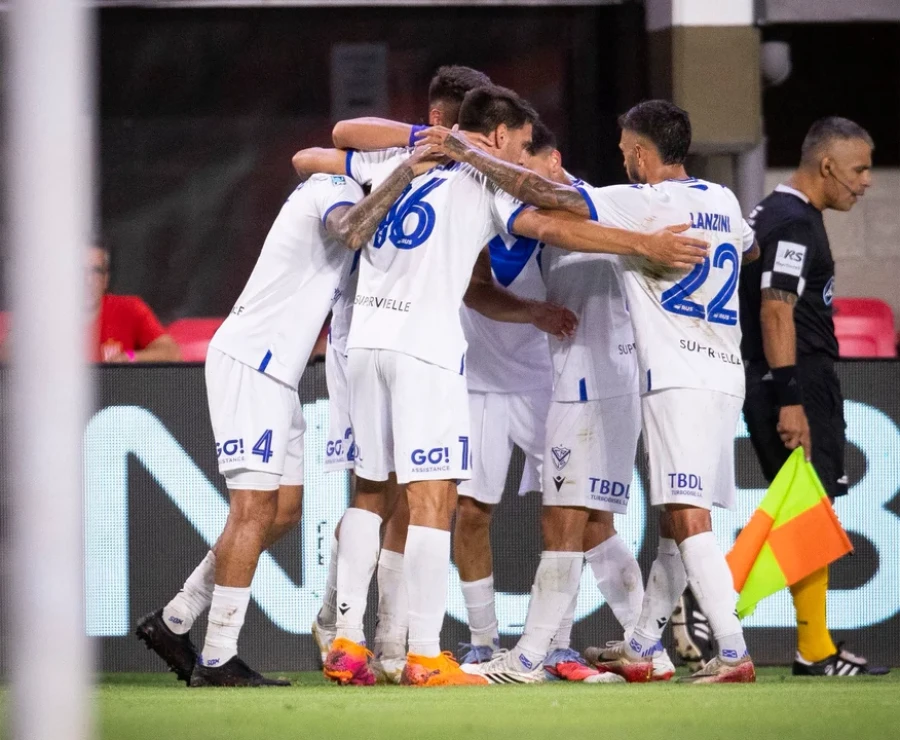 EL MEJOR DEL TORNEO. V&eacute;lez tiene un buen andar.