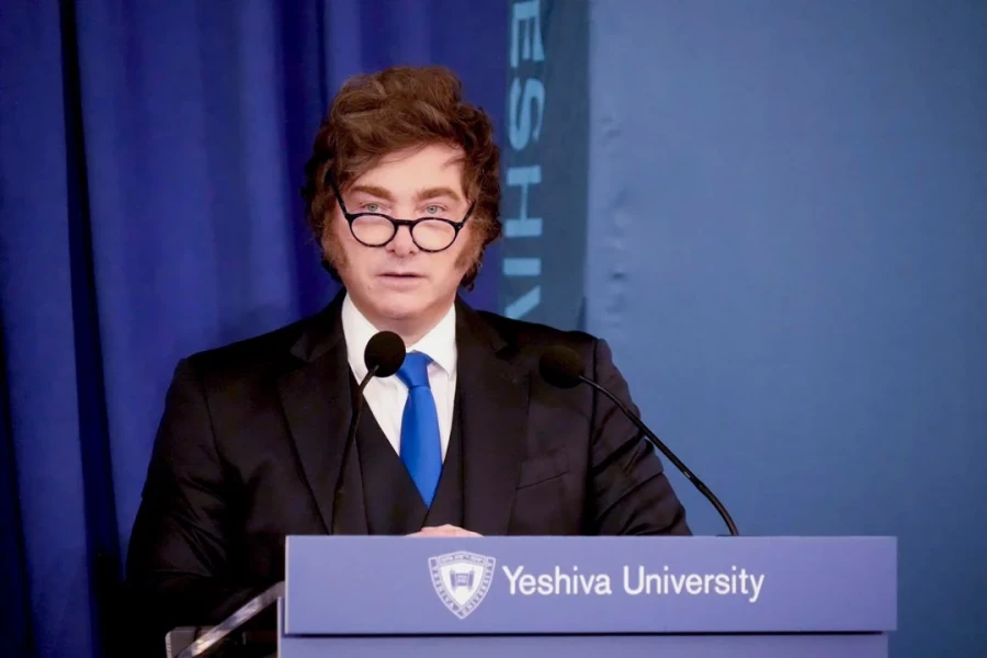 El presidente Javier Milei en Estados Unidos.