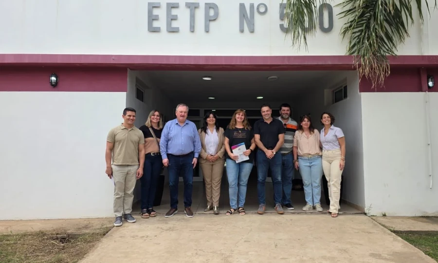 Un instante de la actividad en Suardi.