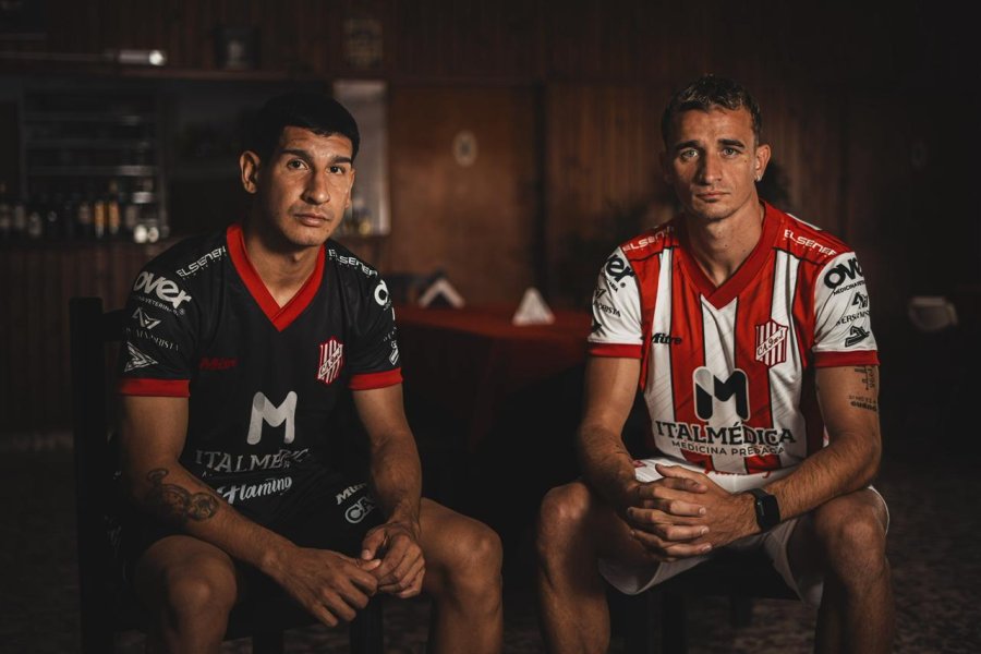 FUTBOLISTAS Y "ACTORES". Leandro Larrea y Tom&aacute;s Bonilla.