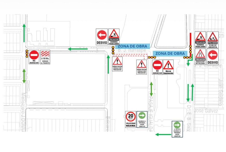 Se solicita circular con precauci&oacute;n.