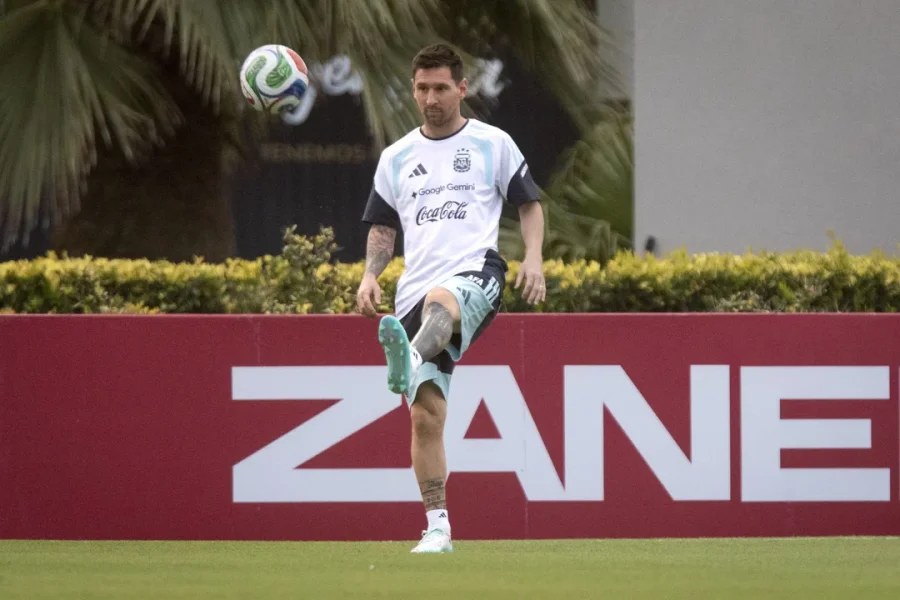 El capit&aacute;n de la Selecci&oacute;n argentina, Lionel Messi.