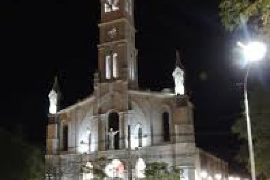 El templo parroquial sunchalense.