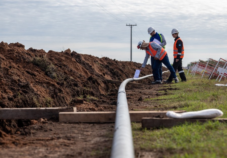 El Gasoducto Regional Centro II es una obra estrat&eacute;gica para Rafaela y la regi&oacute;n.