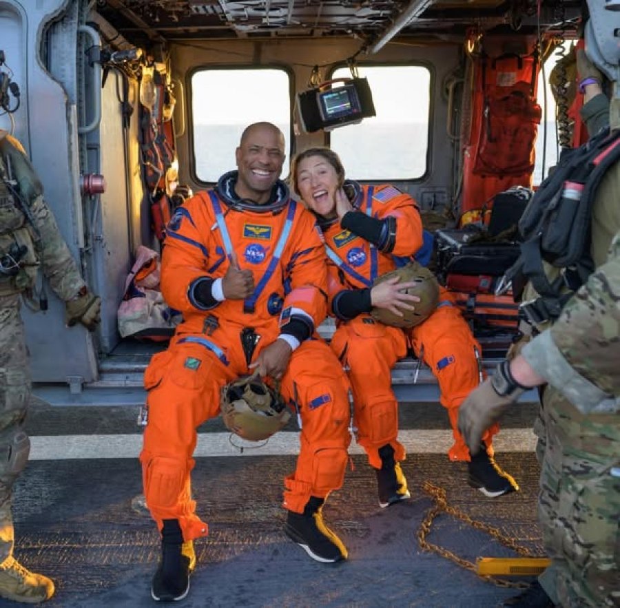 El pasado viernes los astronautas regresaron a la Tierra.