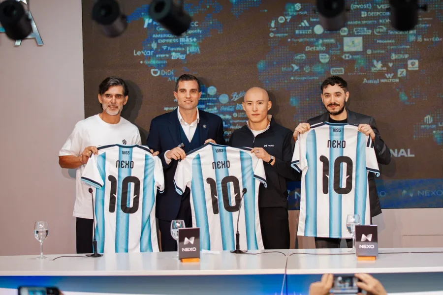 Roberto Ayala, Leandro Petersen y Federico Ogue.