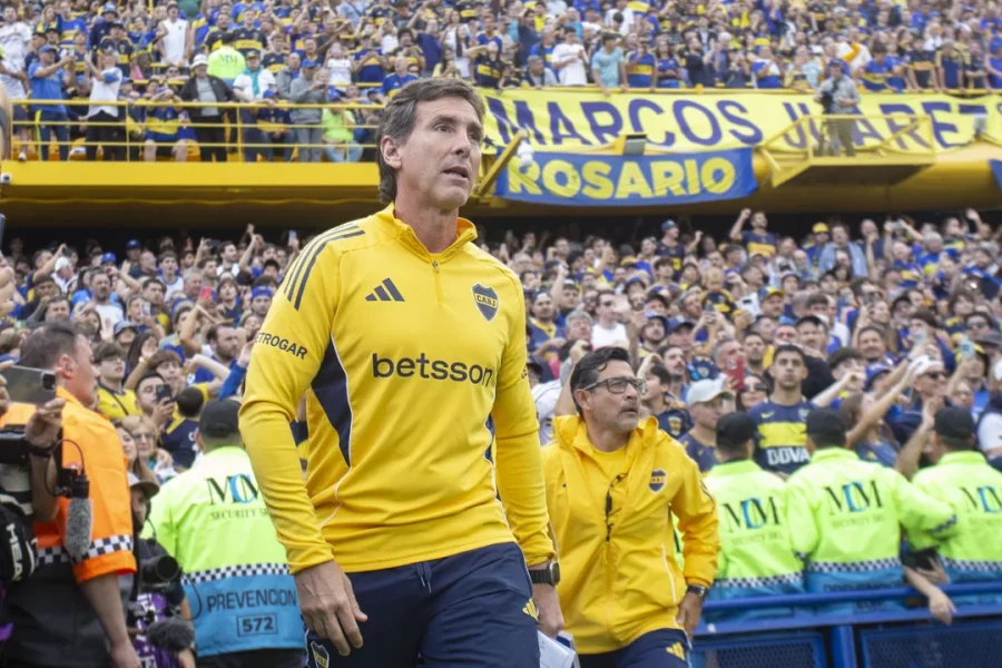El director t&eacute;cnico de Boca, Claudio &Uacute;beda.