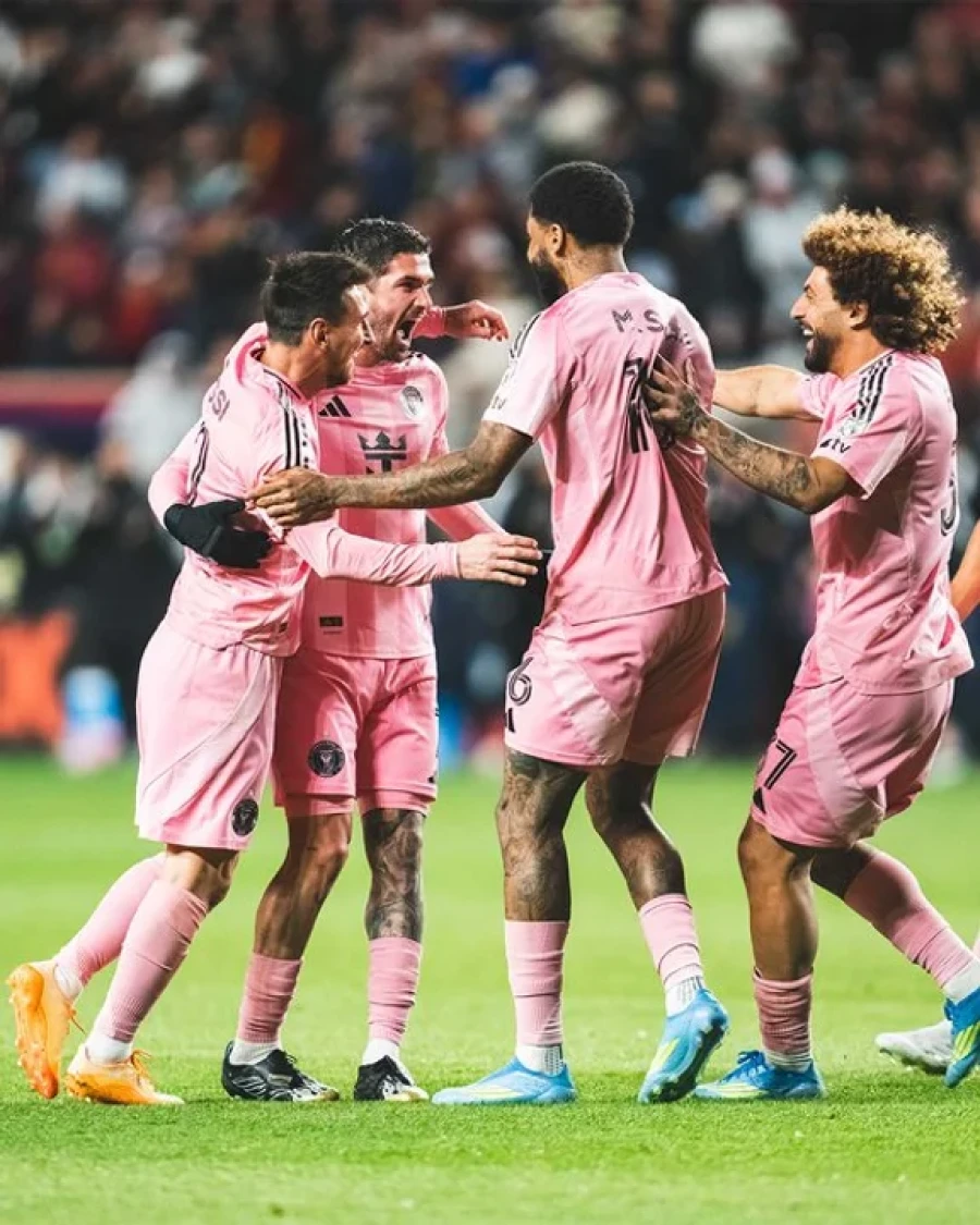 PROTAGONISMO. Con varios argentinos, Inter Miami tuvo una noche victoriosa.