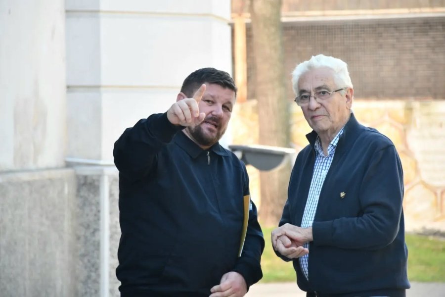 Pablo Pinotti y Juan Carlos Palarols.