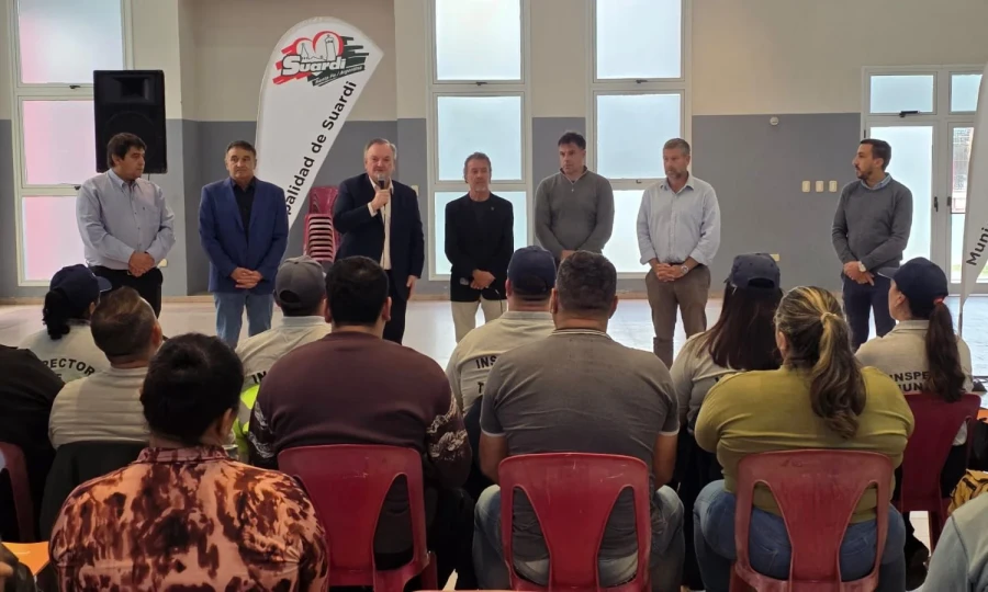 Vista general de la instancia de capacitaci&oacute;n realizada en el Club Sportivo Suardi.