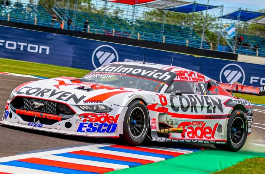 Mariano Werner y su Mustang fueron contundentes en Termas.