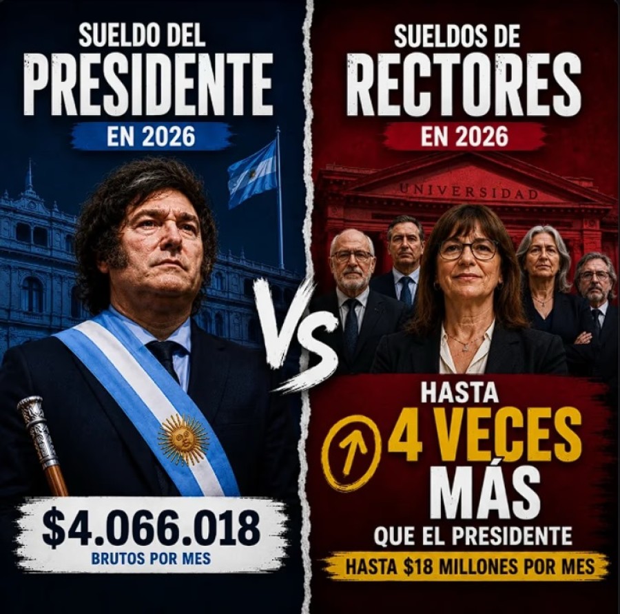 La postura del presidente.
