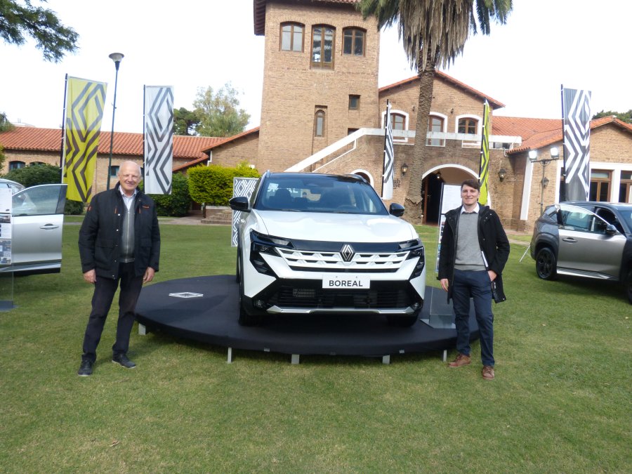 Juan Sona (presidente de Alpes Automotores) y Sebasti&aacute;n Sona (vicepresidente).