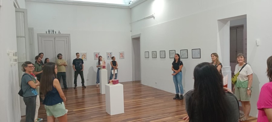 Una de las salas del Museo Hist&oacute;rico rafaelino.