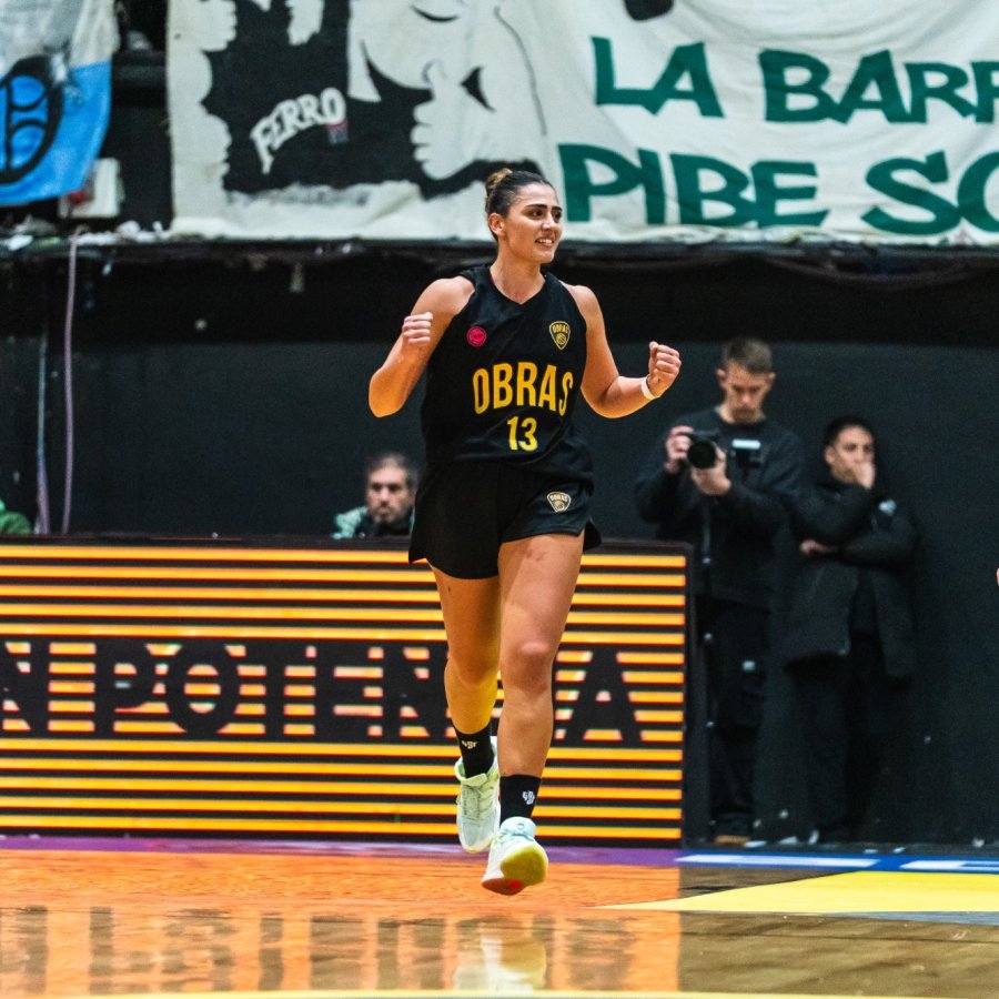 SEGUIR SO&Ntilde;ANDO. Cande Gentinetta jug&oacute; en gran nivel y se define el s&aacute;bado.