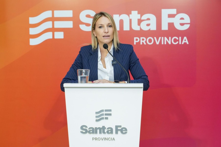 Virginia Coudannes, vocera del Gobierno provincial.