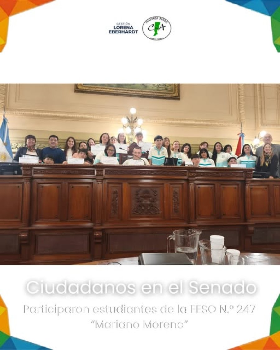 El contingente aldaense en la Legislatura.