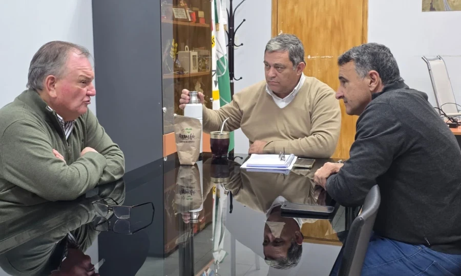 Un instante del reciente encuentro.