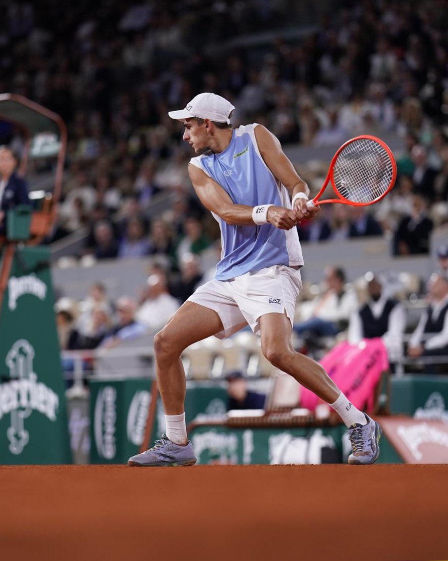 EL TAPADO. Matteo Arnaldi est&aacute; 104 en el r&aacute;nking ATP: