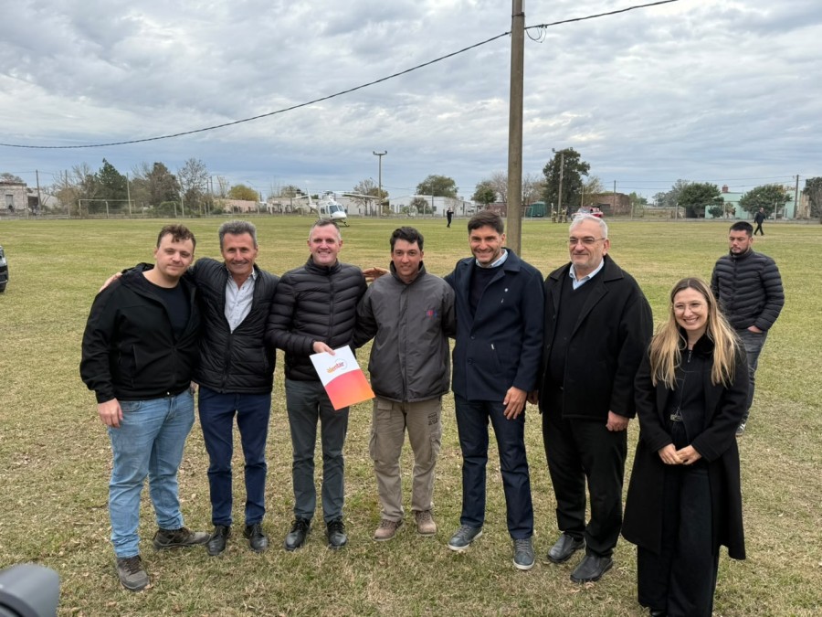 Visita al futuro parque industrial.