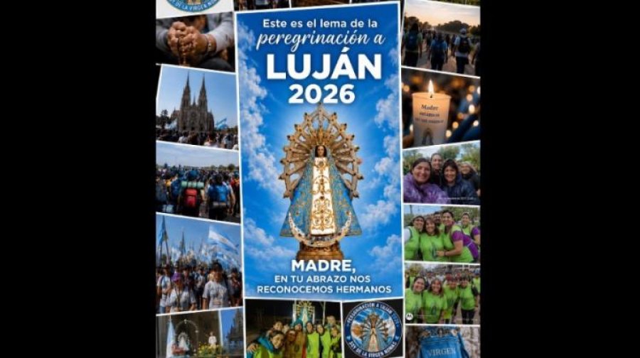 El lema y estampa de la peregrinaci&oacute;n 2026.