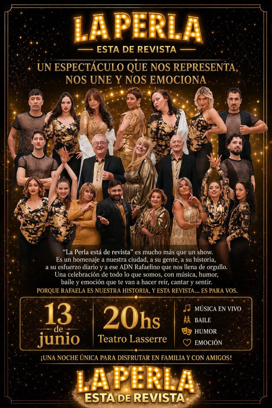 "La Perla est&aacute; de revista".