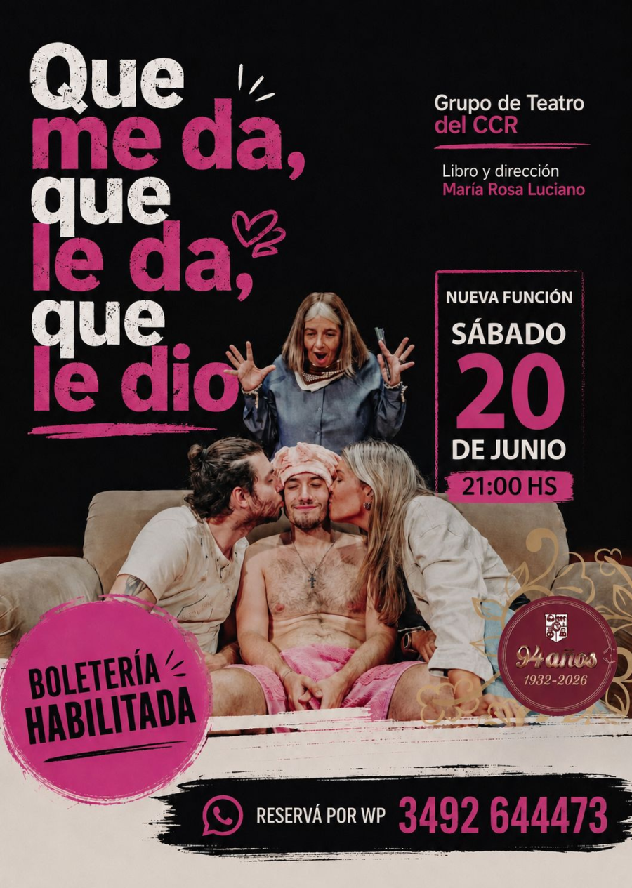 Vuelve la obra "Qu&eacute; me da, qu&eacute; le da, qu&eacute; le dio"