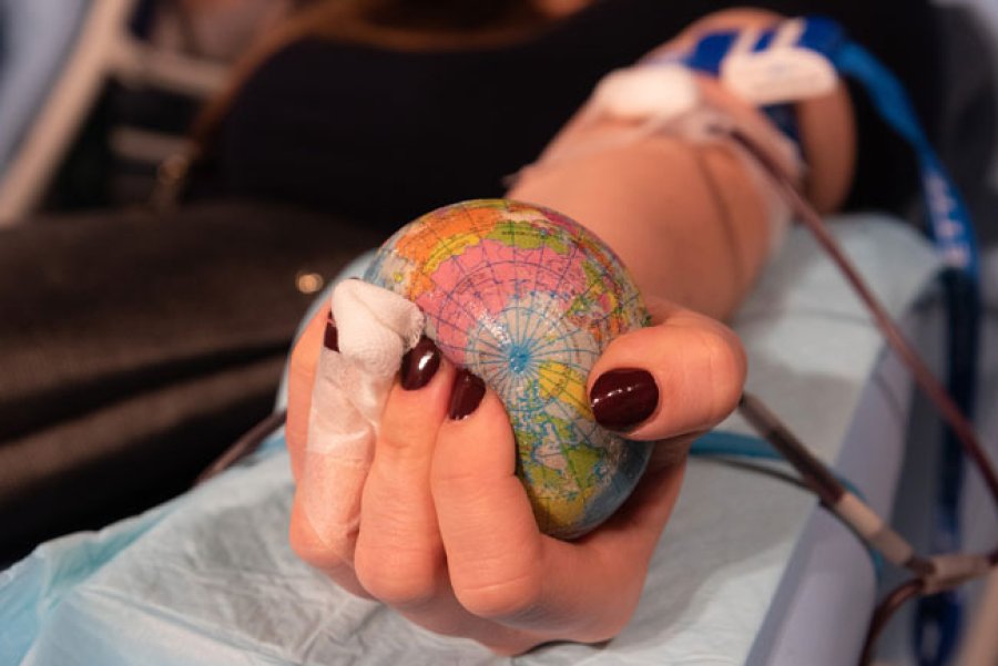 La donación de sangre es un modo de salvar vidas.