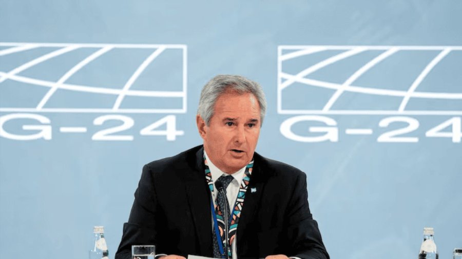 OPCION. El canciller Pablo Quirno es una de las alternativas que se manejan como posible reemplazante de Adorni en caso de que deje el Gabinete nacional.