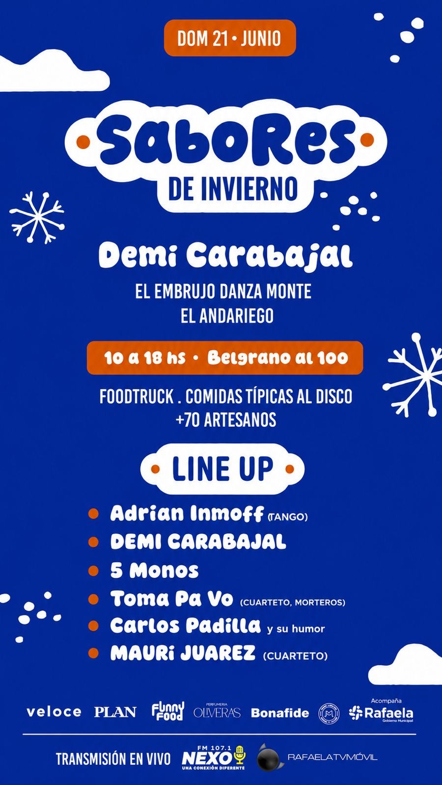 Otra propuesta para este domingo.