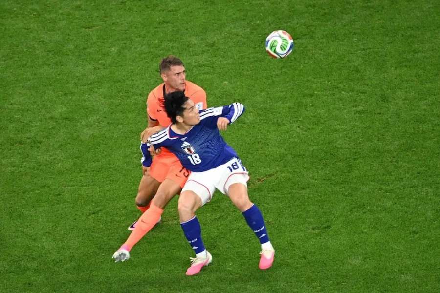 Jap&oacute;n en su encuentro contra Pa&iacute;ses Bajos, en el arranque del Grupo F del Mundial 2026.