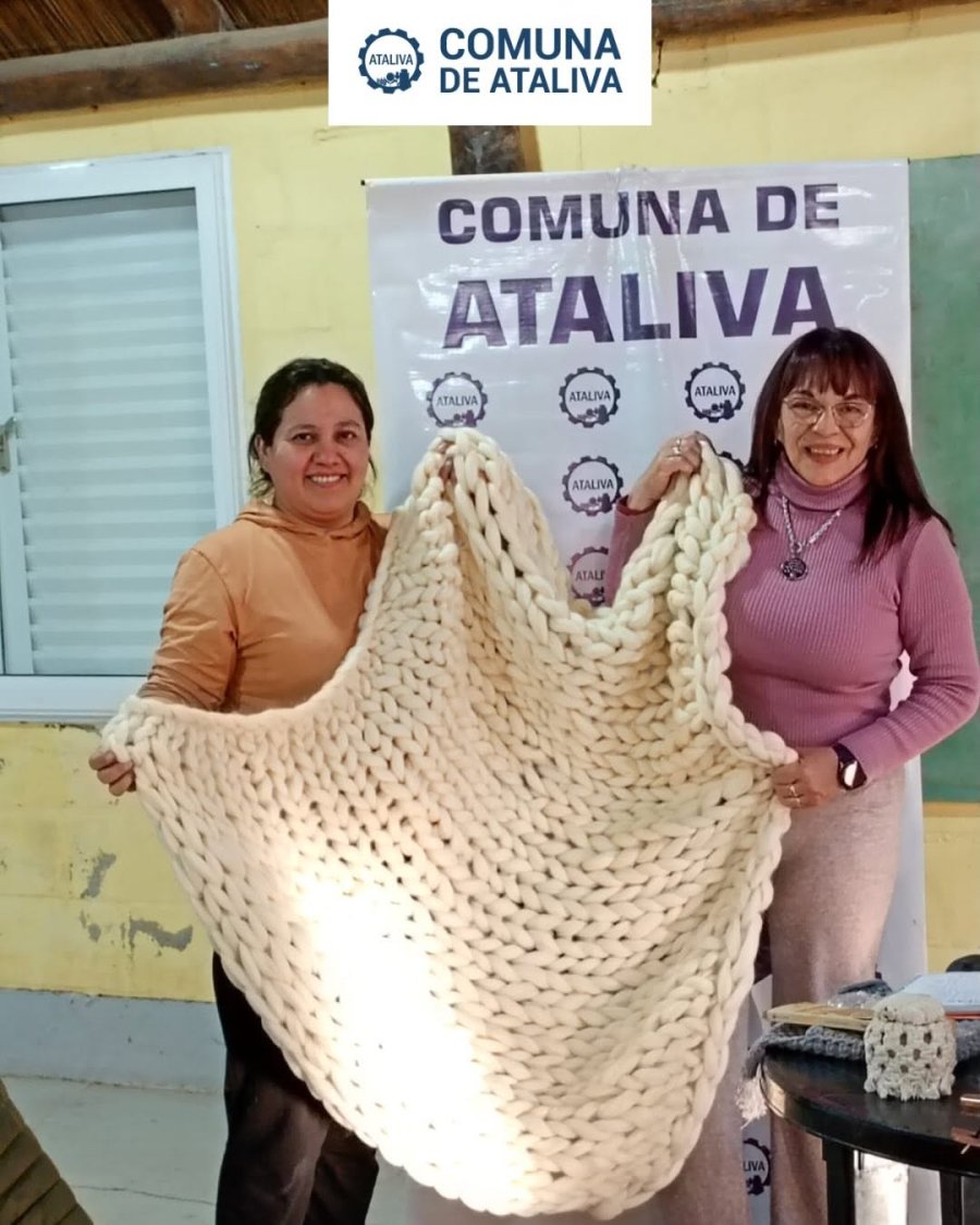 Una de las estupendas creaciones, fruto del taller.