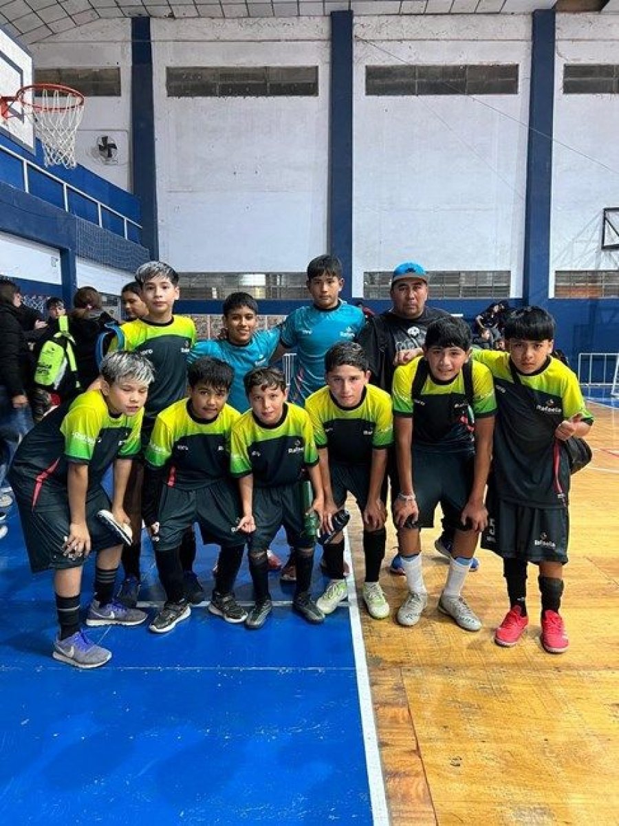 EQUIPO. Uno de los representativos de la Escuelita Municipal.
