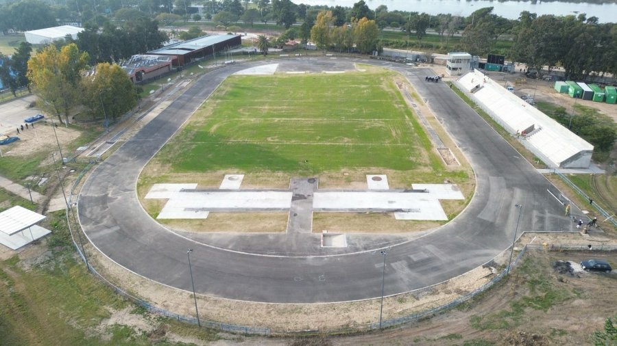 RECTA FINAL. Las obras en la capital provincial conforman un conjunto de infraestructuras que dejar&aacute;n un legado deportivo, urbano y habitacional para la provincia.