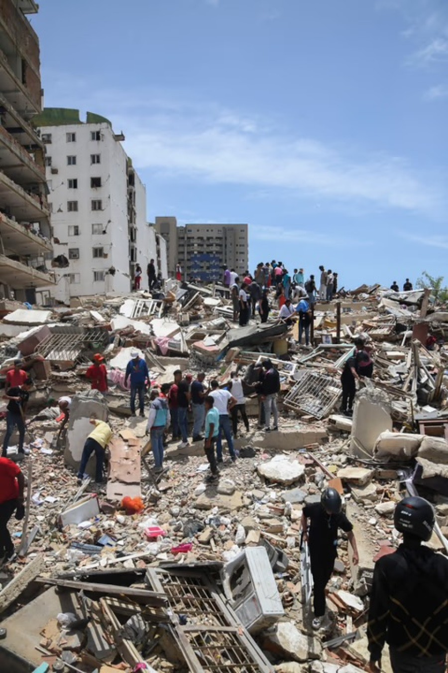 Impacto del terremoto en Venezuela.