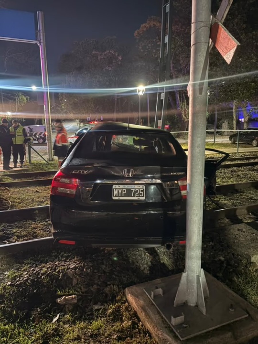 As&iacute; qued&oacute; el auto de Ernestina Pais.
