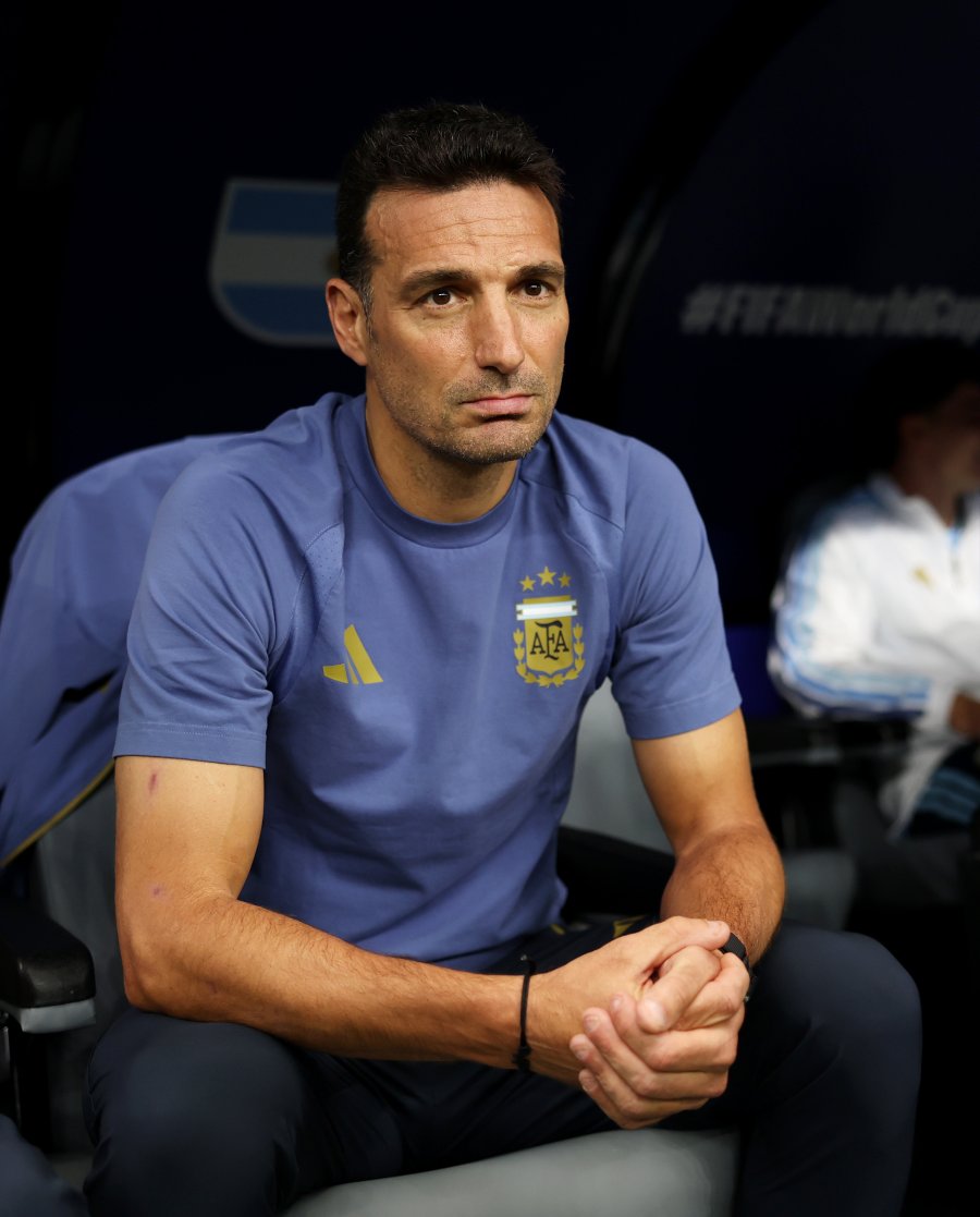 ROTACION. Scaloni le da la oportunidad a algunos que no hab&iacute;an jugado.