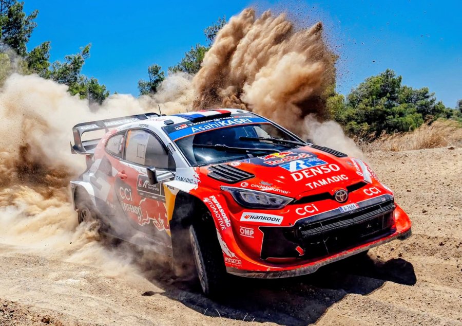 S&eacute;bastien Ogier y Vincent Landais vencieron con el Toyota en Grecia.