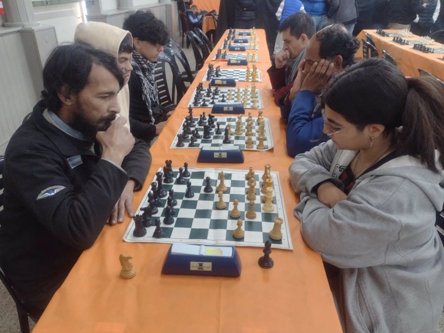 Vista parcial de la competencia.