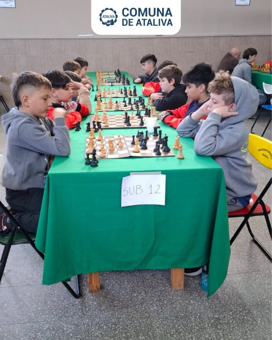 La competencia en la categor&iacute;a sub12.