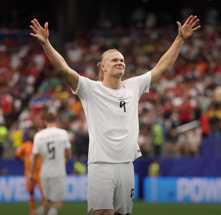 HAALAND. Autor del gol que signific&oacute; el triunfo n&oacute;rdico.