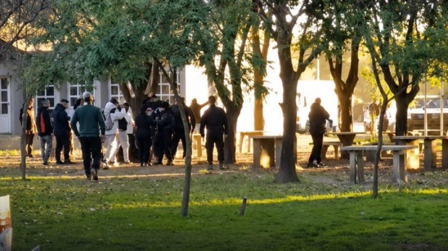 MUERTE Y DOLOR. Los incidentes fueron dentro de las instalaciones del club.