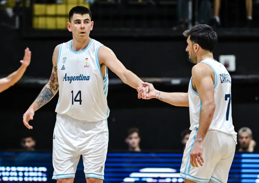 REFERENTES. Gabriel Deck y Facundo Campazzo.